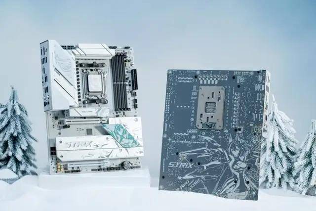 只为超越！ROG X870E APEX、ROG B850吹雪主板破纪录