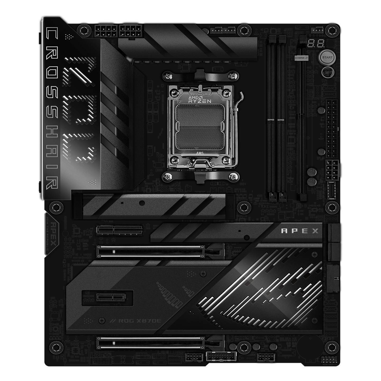 华硕ROG Crosshair X870E Apex：AMD平台超频主板新王者诞生