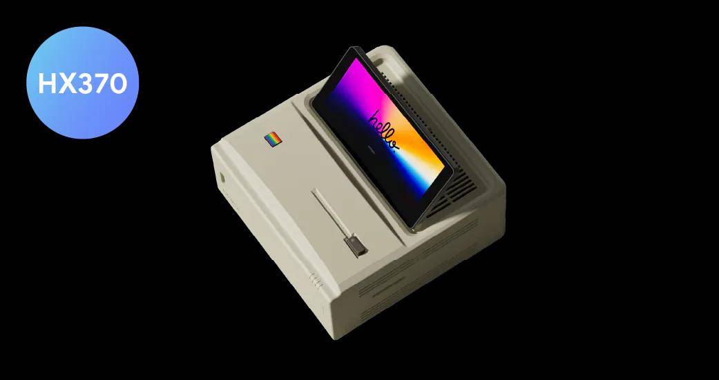 自带屏幕的潮酷迷你主机:AYANEO Retro Mini PC AM01S