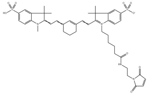 2183440-59-5，diSulfo-Cy7 mal具有良好的光化学稳定性