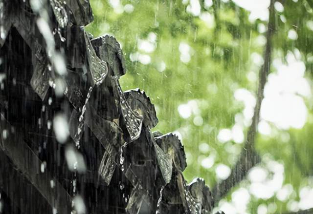 破石诗歌：雨点是天成的句号！