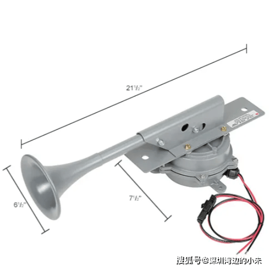 Federal Signal联邦信号52-024-1灰色共鸣喇叭24VDC-深圳湾边原装进口