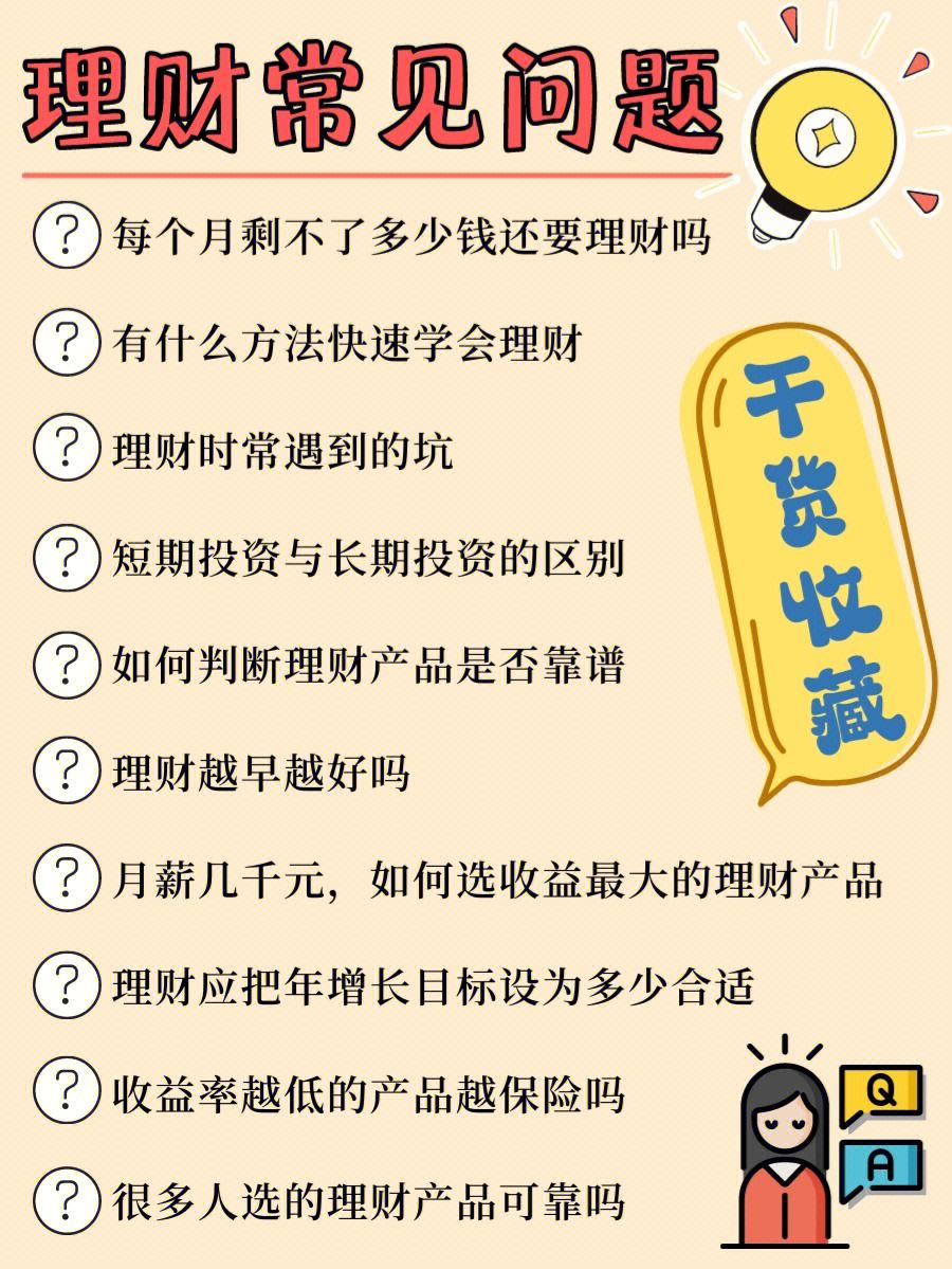 关于理财的问题(关于理财的问题基础问题)